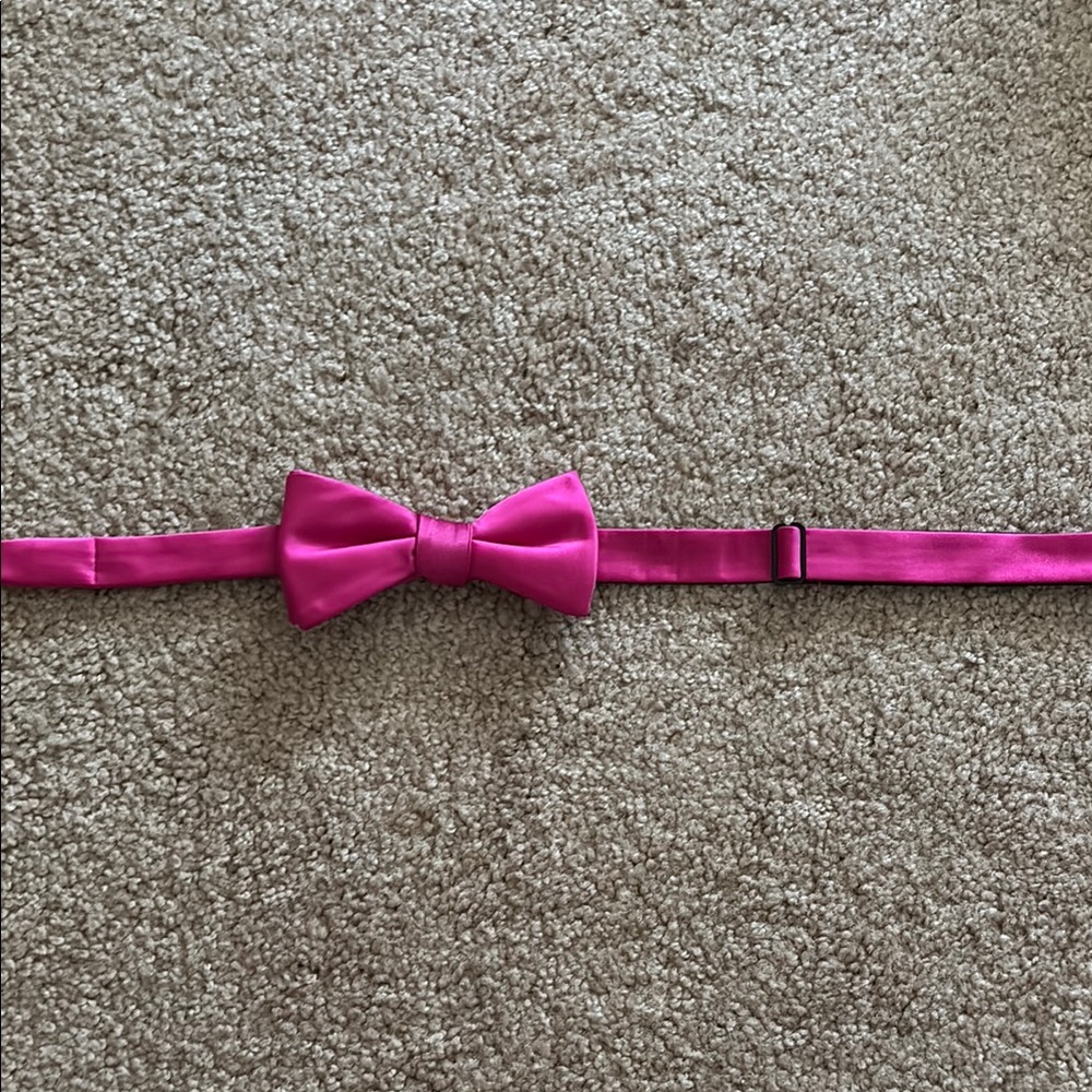 Pink Bow Tie